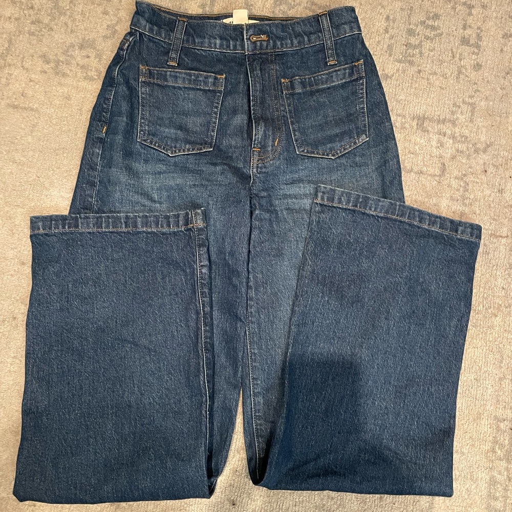 Madewell Perfect Vintage Wide-Leg Patch Pocket